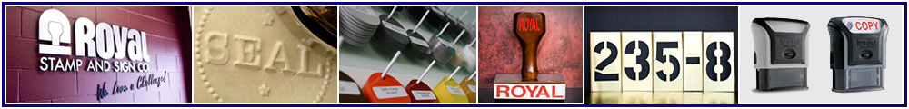 Royal Rubber Stamp Co. Ltd. | Since 1957... Order Today!... Ship Today!